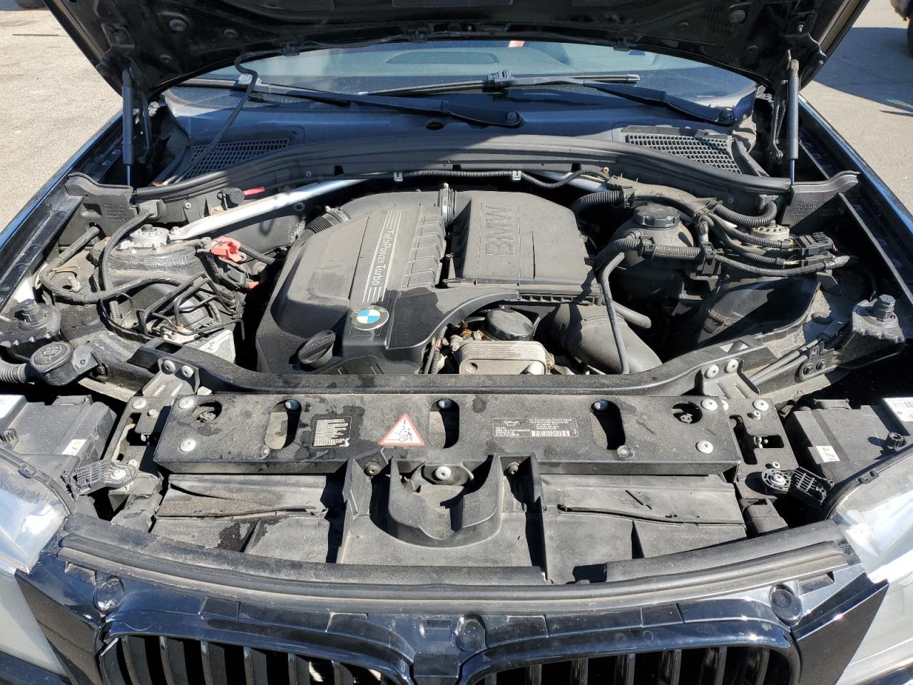 2014 BMW X3 VIN 5UXWX7C50E0E80877 Copart auction photo, front end / minor dent/scratches damage thumbnail 12
