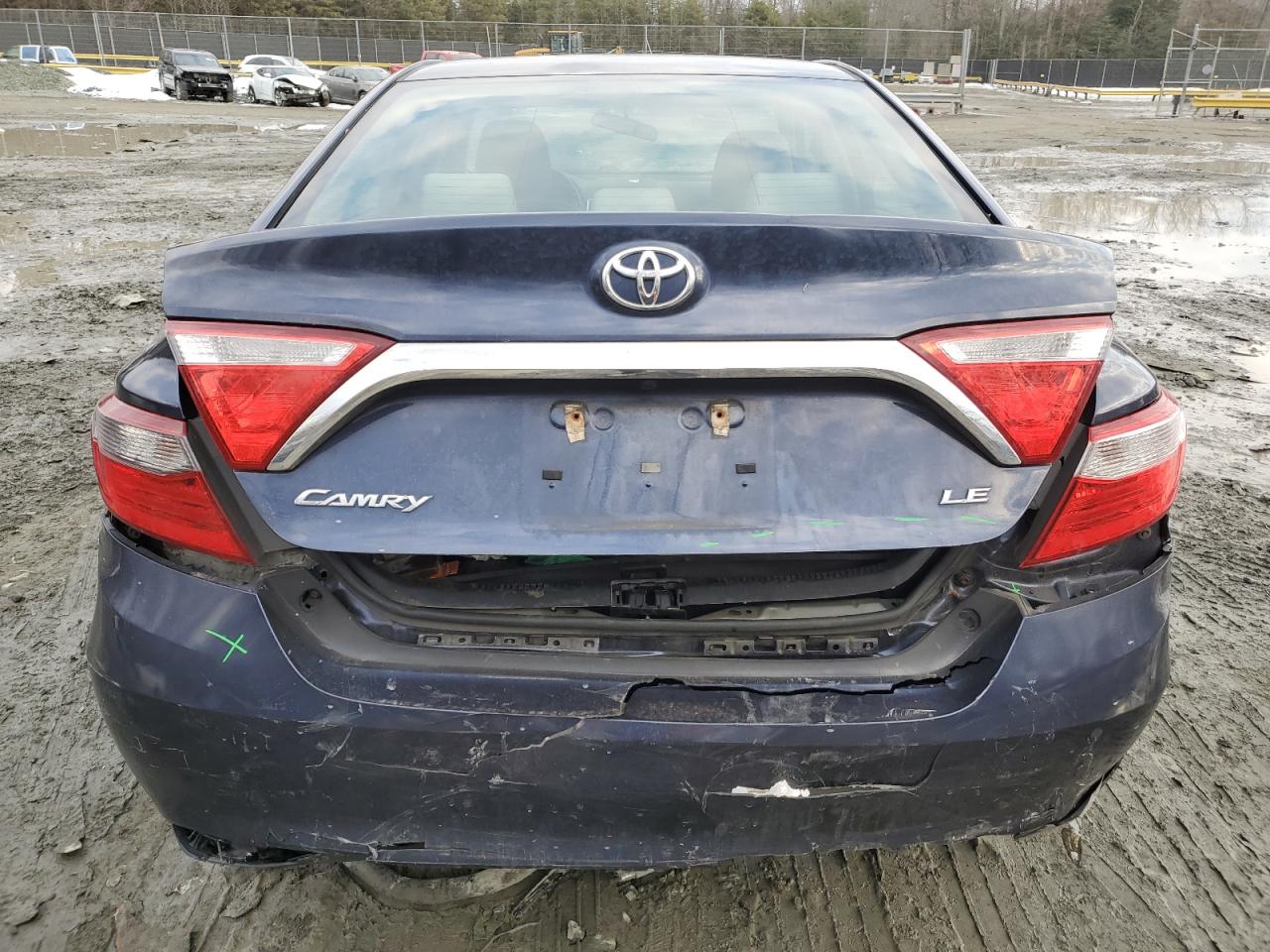 2017 Toyota Camry VIN 4T1BF1FK4HU721024 Copart auction photo, rear end / minor dent/scratches damage thumbnail 6