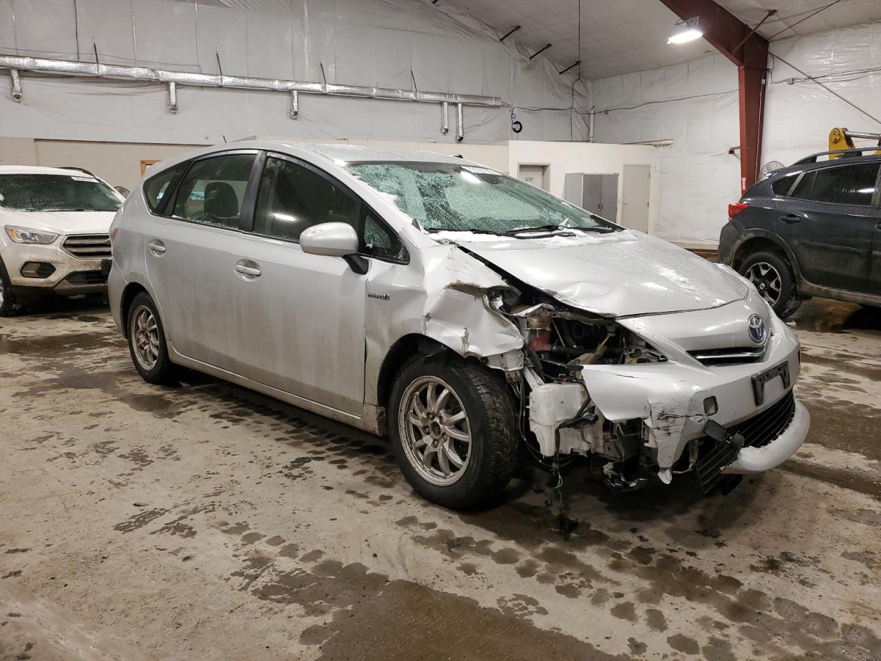 2014 Toyota Prius VIN JTDZN3EU8EJ008354 Copart auction photo, front end damage thumbnail 4