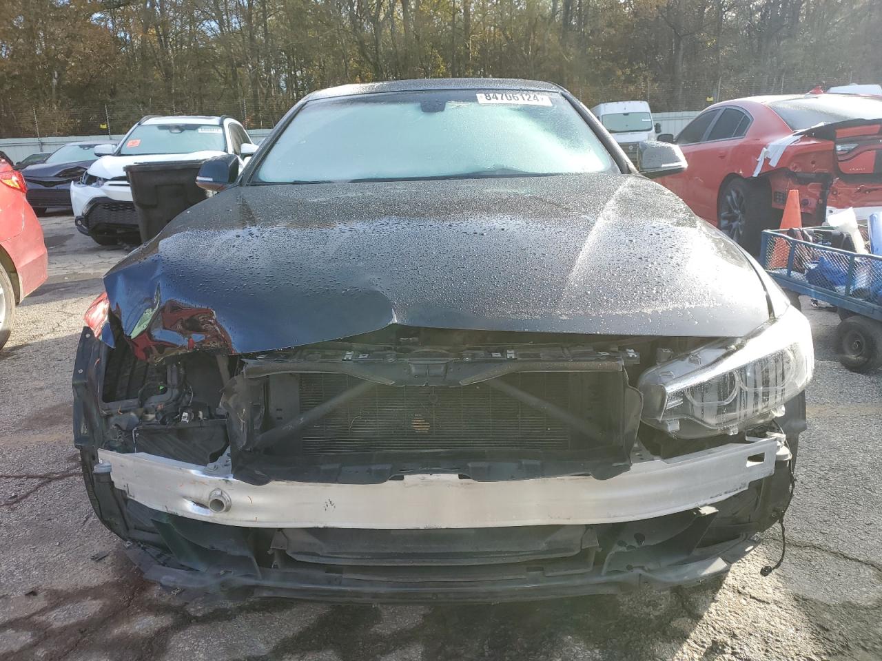 2018 BMW 4er VIN WBA4J1C55JBM10954 Copart auction photo, front end damage thumbnail 5