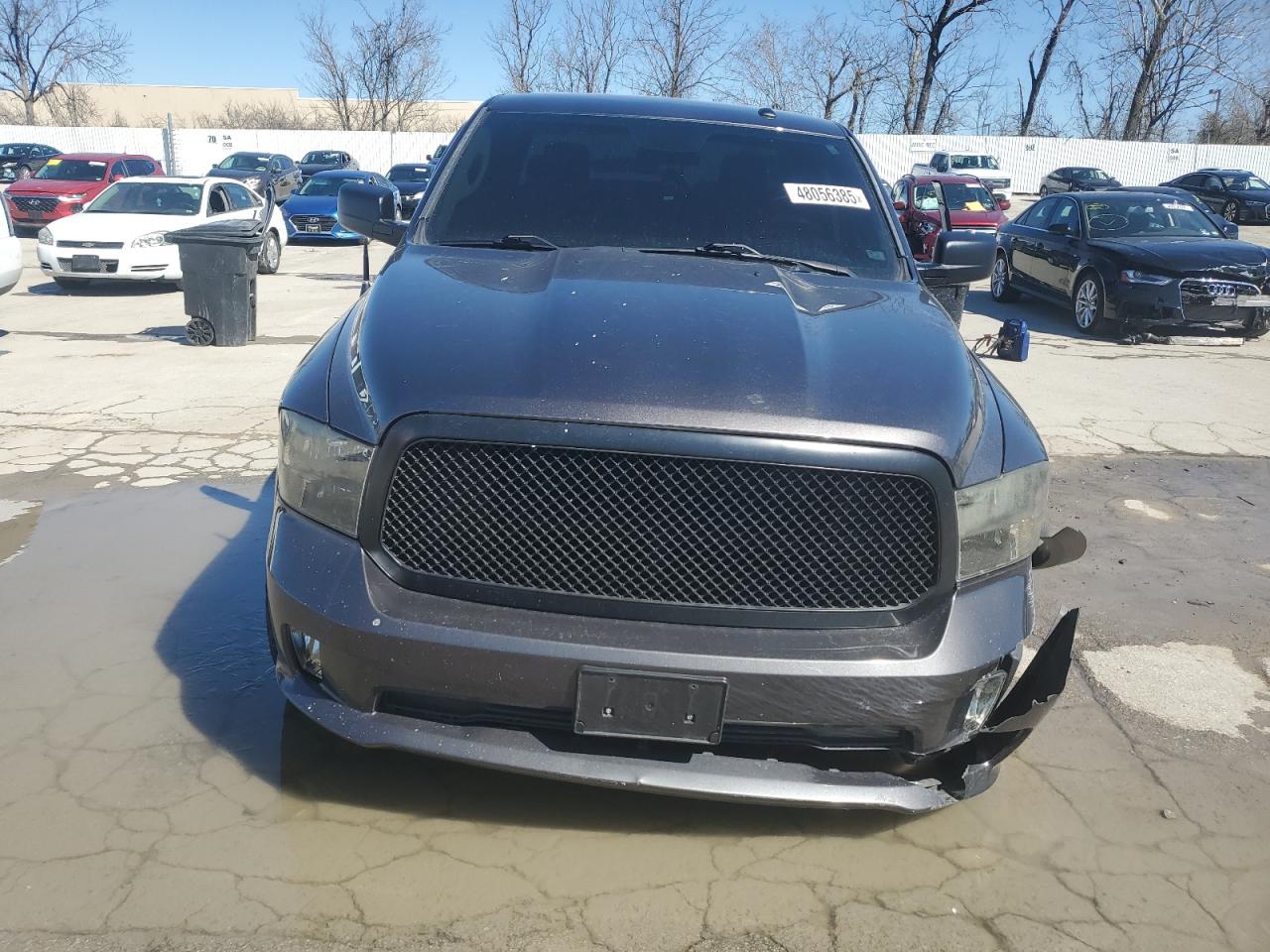 2016 RAM 1500 VIN 3C6RR6KTXGG366570 Copart auction photo, rear end / side damage thumbnail 5