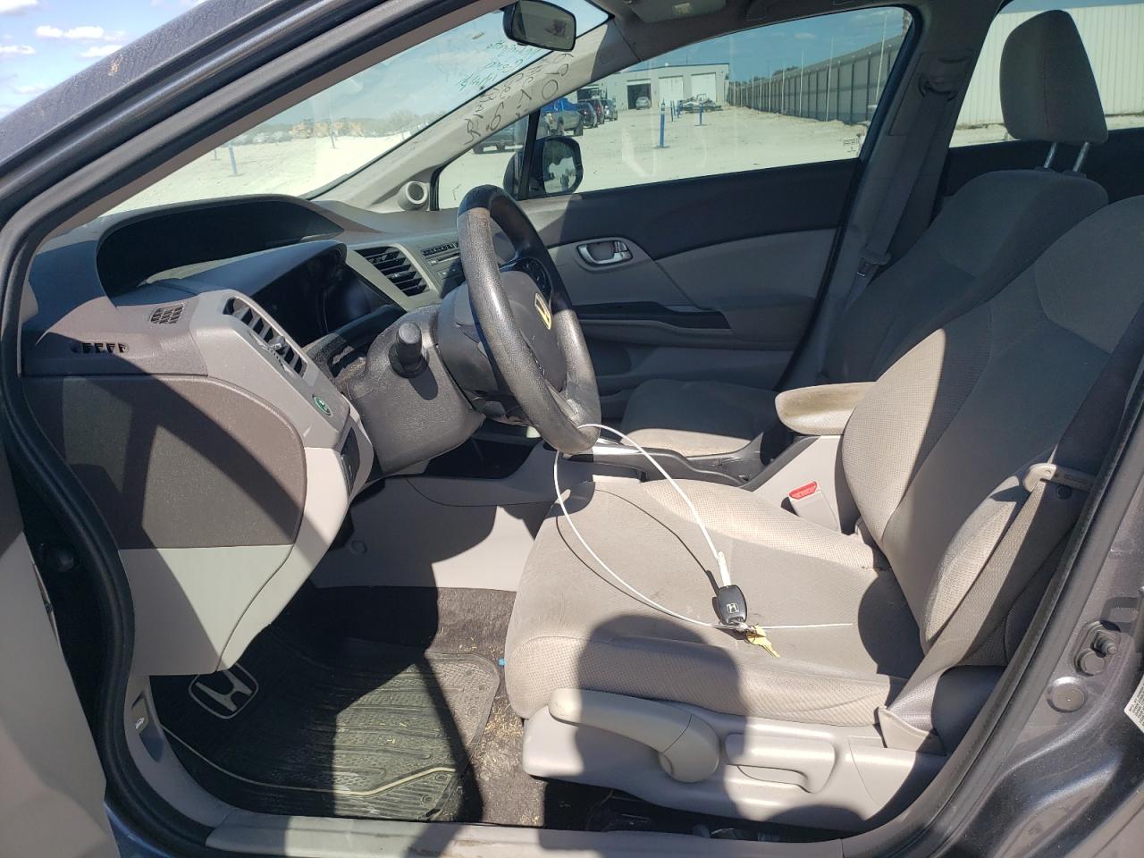 2012 Honda Civic VIN 19XFB2F84CE335111 Copart auction photo, front end damage thumbnail 7