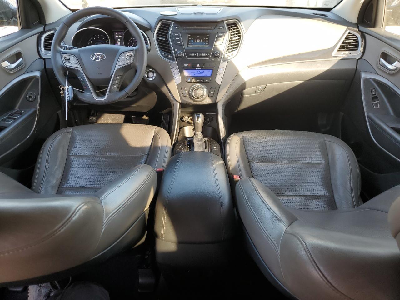 2013 Hyundai Santa Fe VIN 5XYZU3LB3DG077942 Copart auction photo, minor dent/scratches damage thumbnail 8