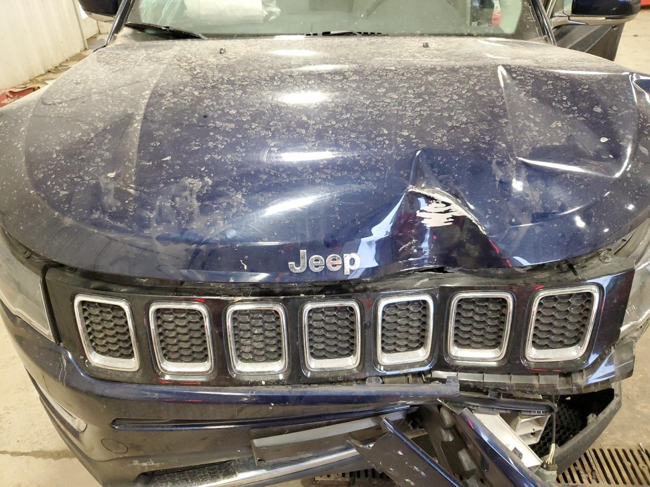 2020 Jeep Compass VIN 3C4NJDCB1LT153422 Copart auction photo, front end damage thumbnail 12