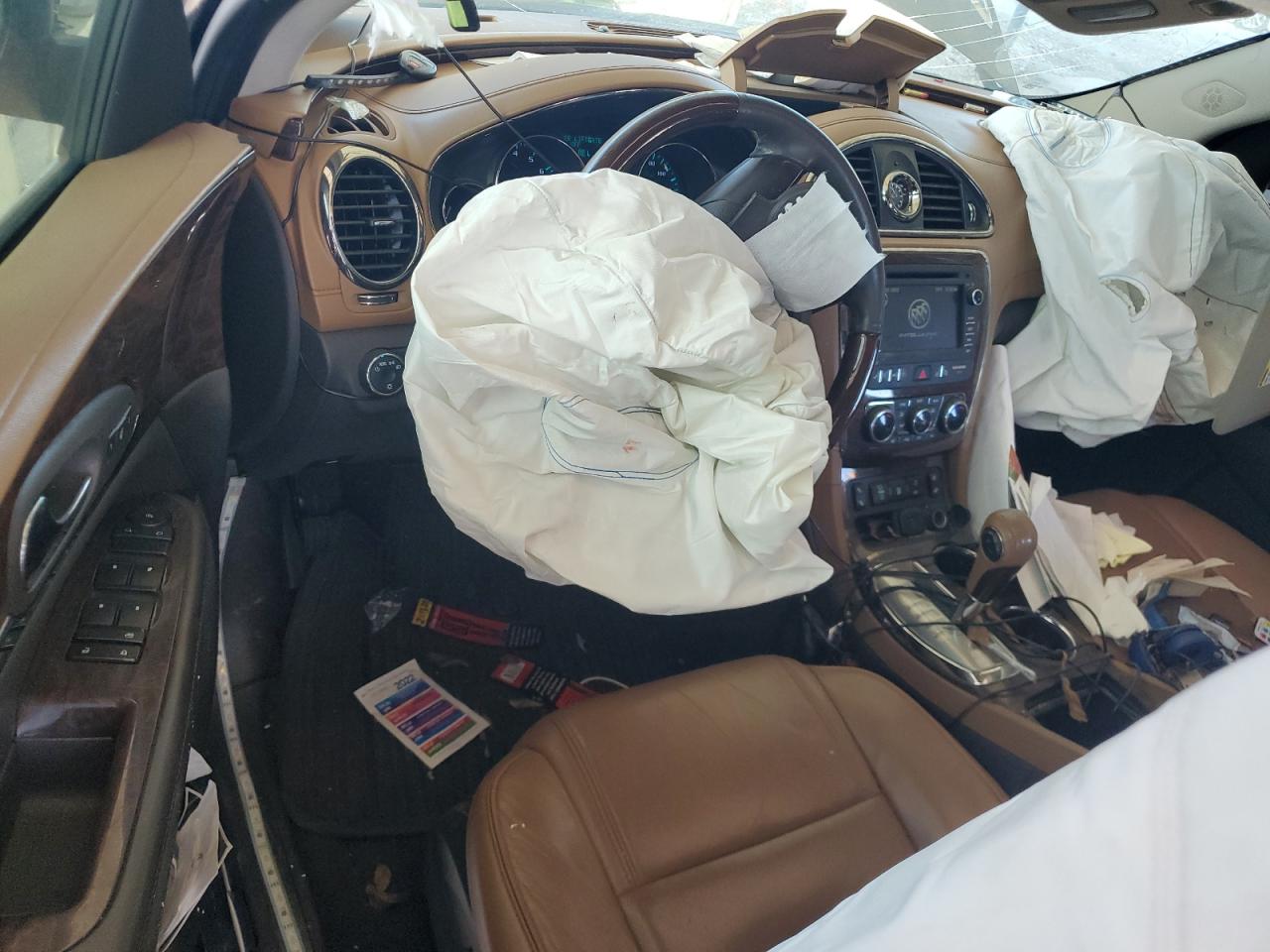 2015 Buick Enclave VIN 5GAKRBKD0FJ219393 Copart auction photo, rear end / mechanical damage thumbnail 8