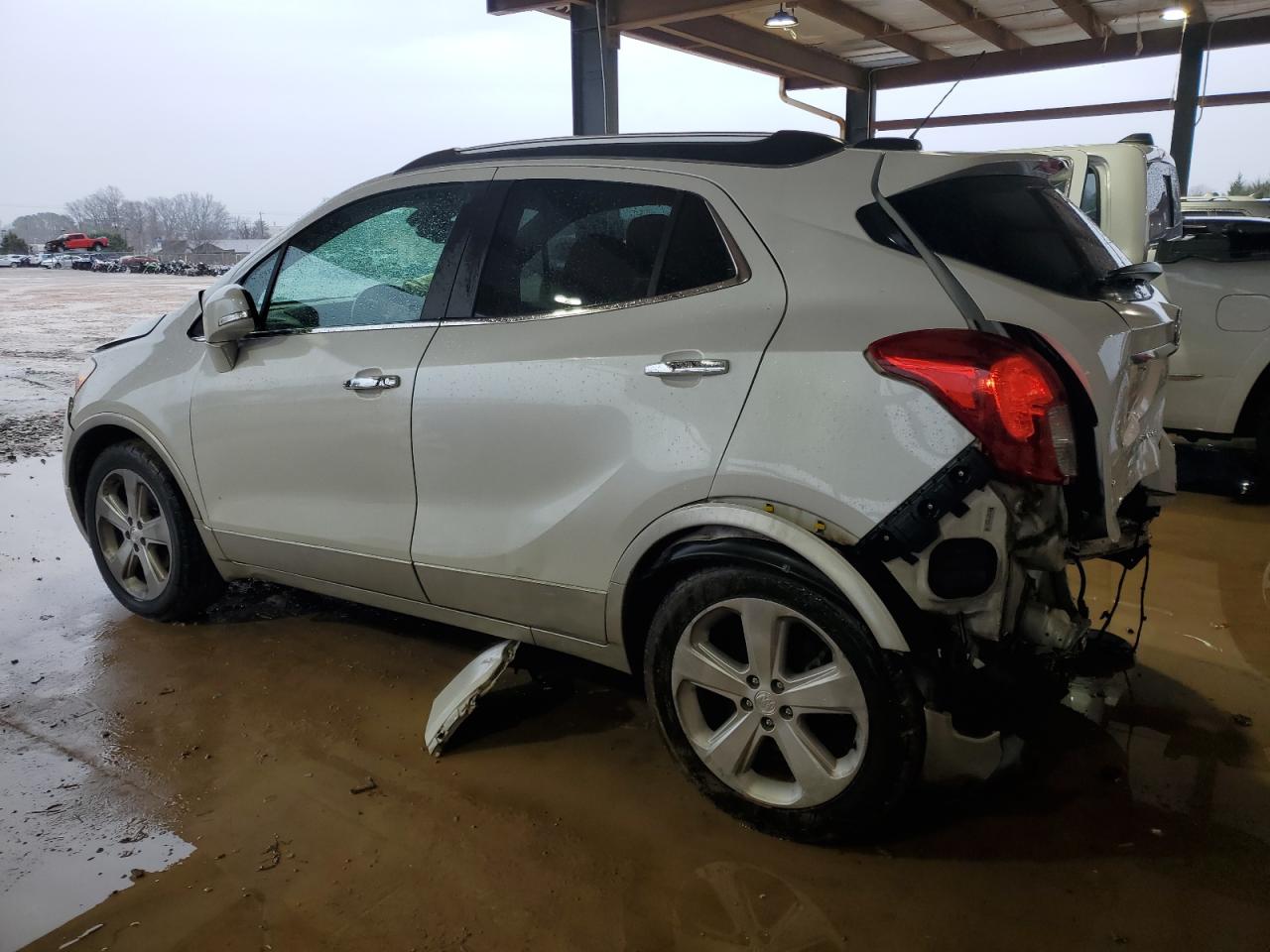 2015 Buick Encore VIN KL4CJBSB5FB243783 Copart auction photo, rear end / front end damage thumbnail 2