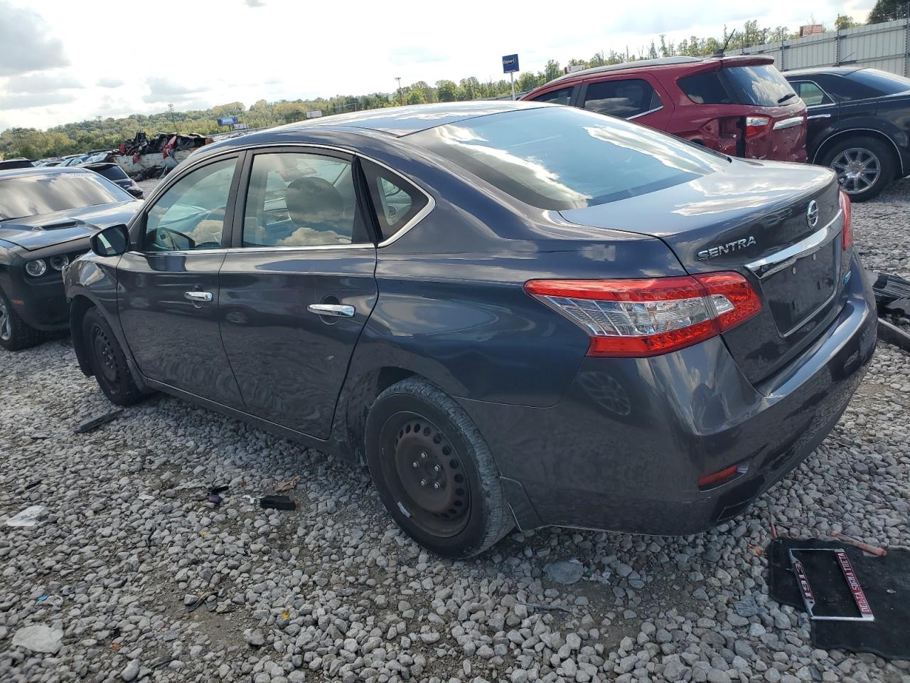 2014 Nissan Sentra VIN 3N1AB7AP1EY305025 Copart auction photo, front end damage thumbnail 2