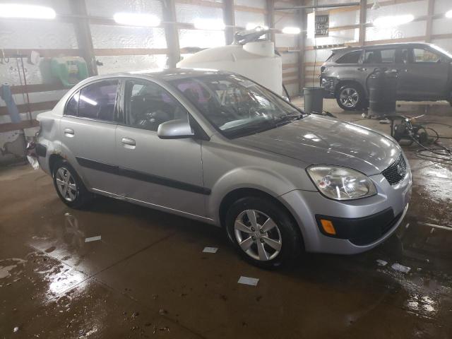 2009 KIA Rio VIN KNADE223896462075 Copart auction photo, rear end damage thumbnail 4