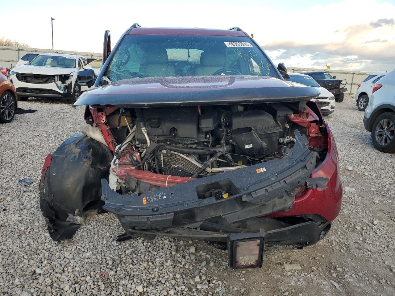 2014 Ford Explorer VIN 1FM5K8D84EGA26870 Copart auction photo, all over damage thumbnail 5
