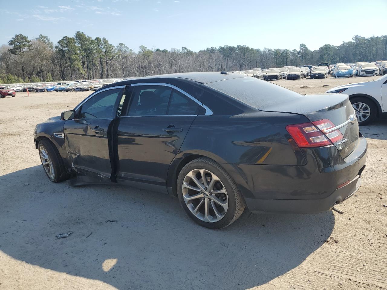 2018 Ford Taurus VIN 1FAHP2F83JG119313 Copart auction photo, rear end / side damage thumbnail 2