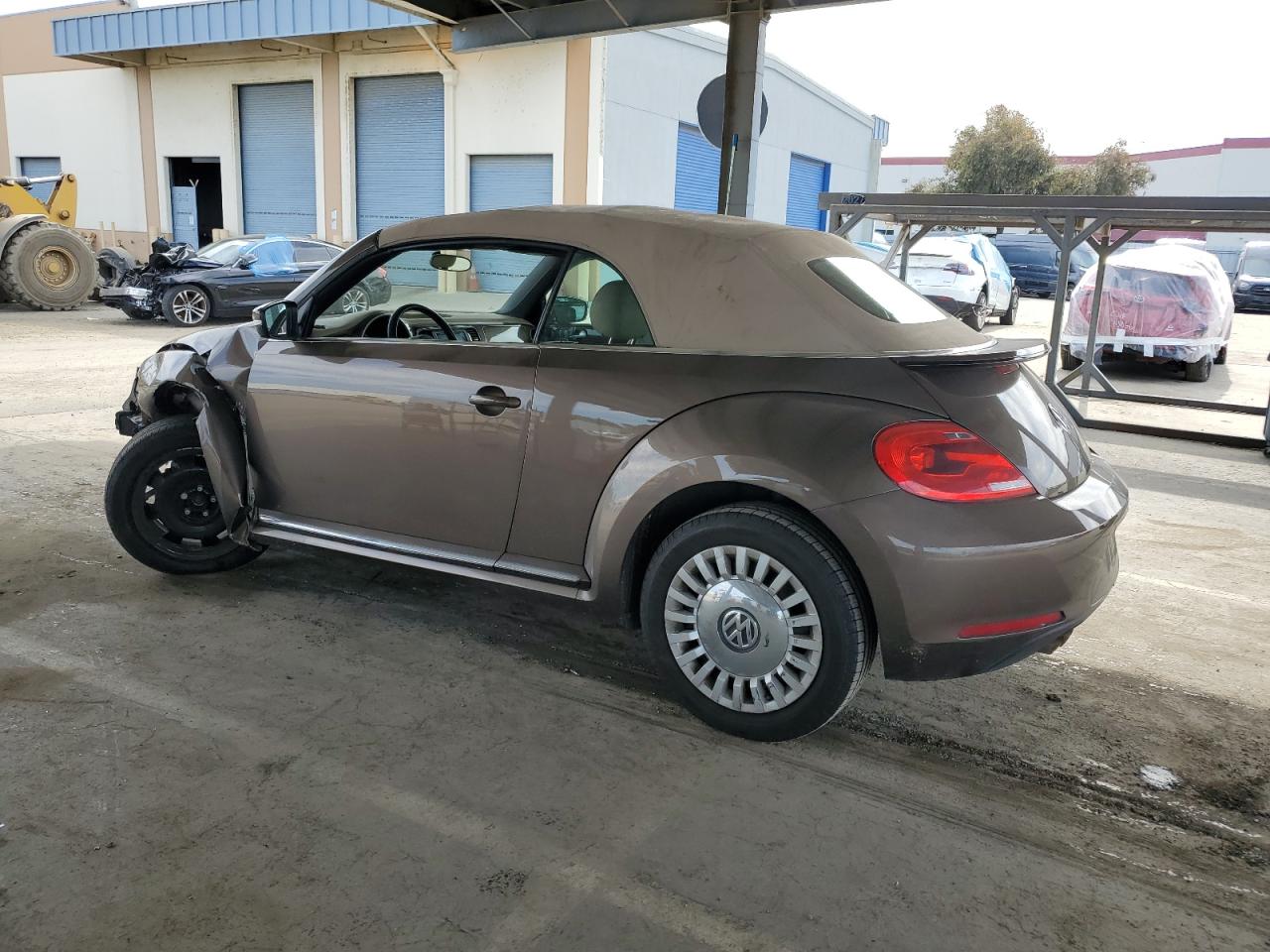 2013 Volkswagen Beetle VIN 3VW5P7AT0DM823482 Copart auction photo, front end damage thumbnail 2