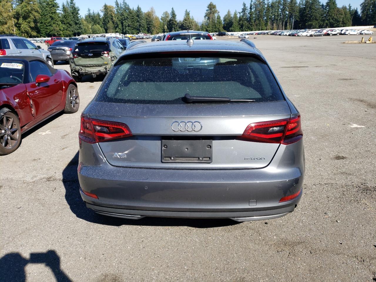 2016 Audi A3 VIN WAUTPBFF5GA110902 Copart auction photo, front end damage thumbnail 6