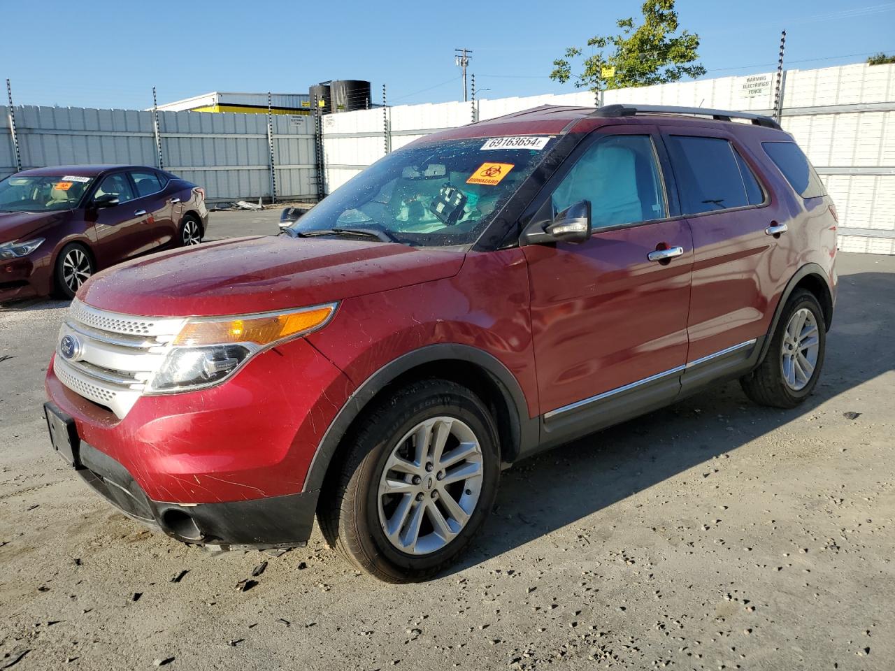 2013 Ford Explorer VIN 1FM5K7D98DGB27816
