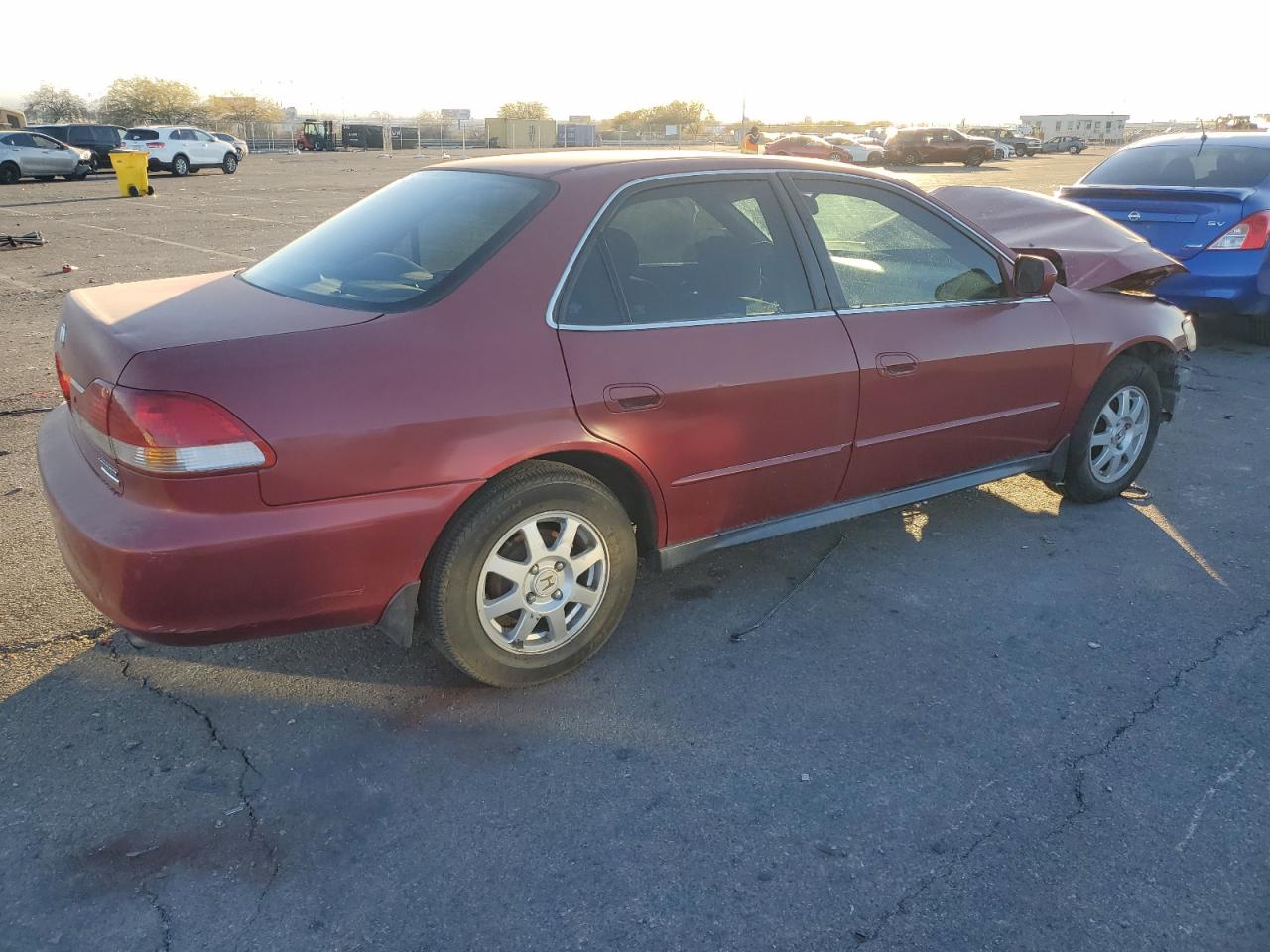 2002 Honda Accord VIN 1HGCG56782A085923 Copart auction photo, front end damage thumbnail 3