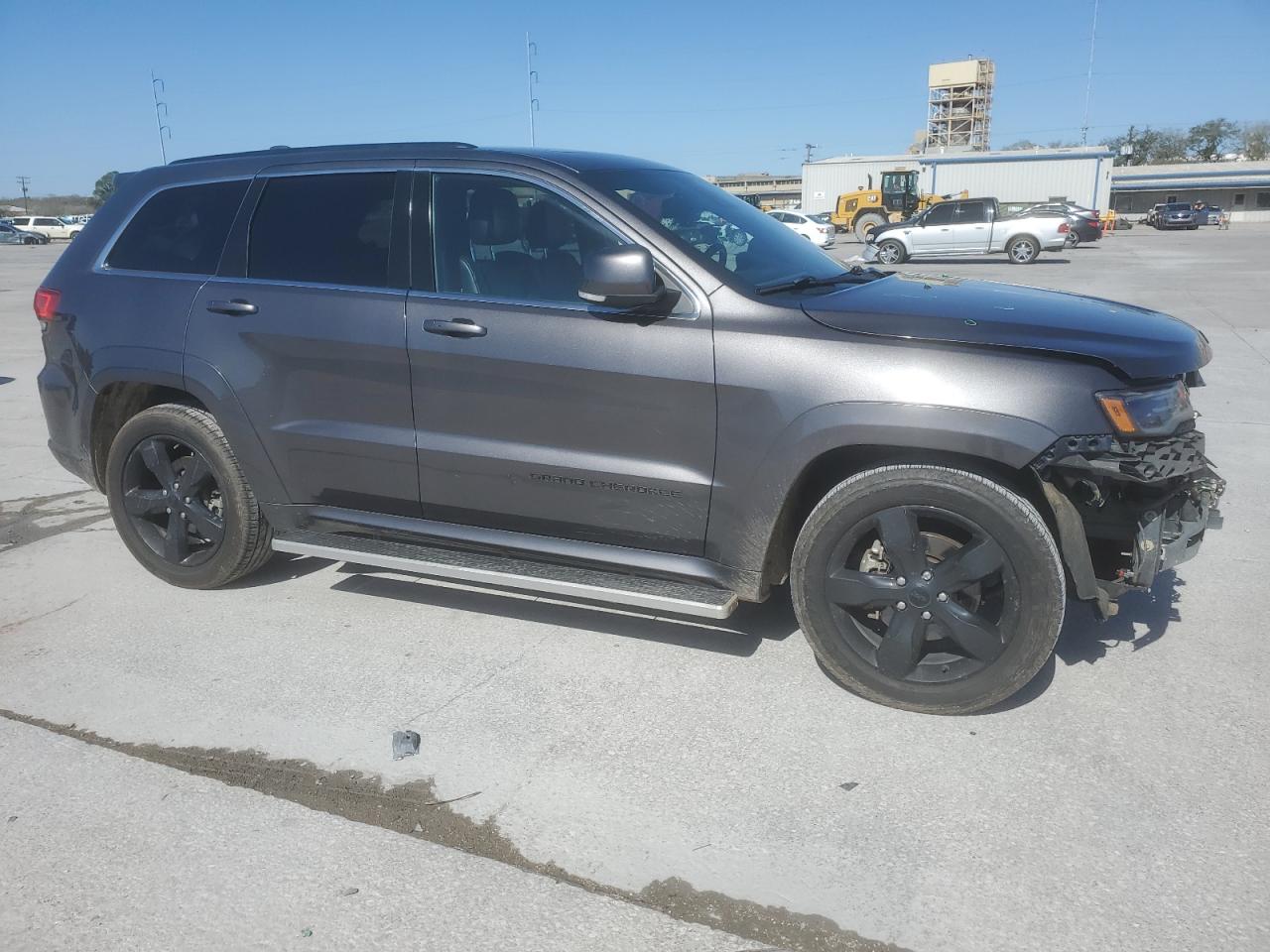 2015 Jeep Grand Cherokee VIN 1C4RJECGXFC152952 Copart auction photo, all over damage thumbnail 4