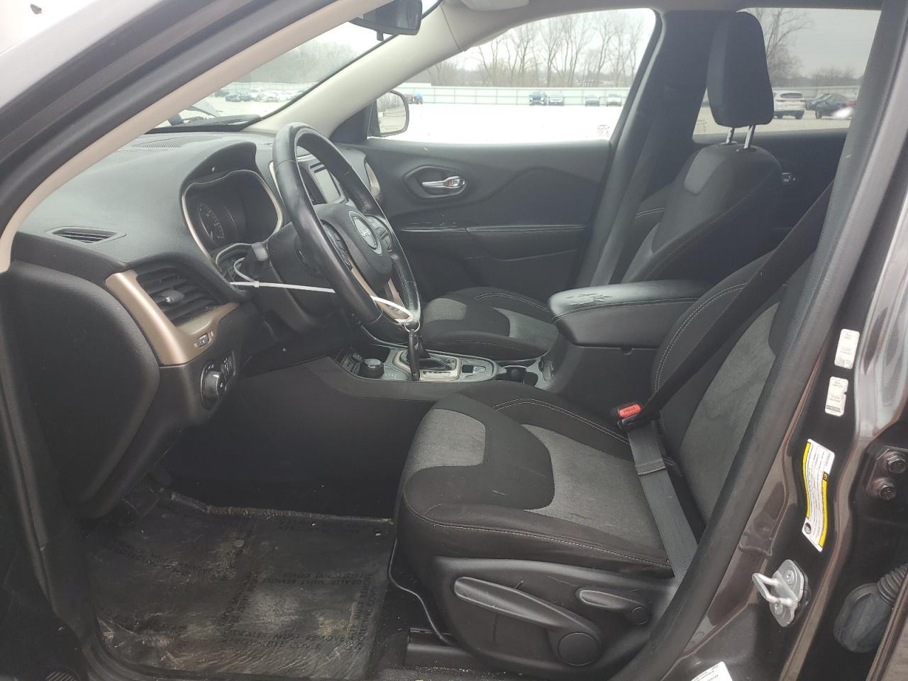 2014 Jeep Grand Cherokee VIN 1C4PJMCB4EW315548 Copart auction photo, front end / undercarriage damage thumbnail 7