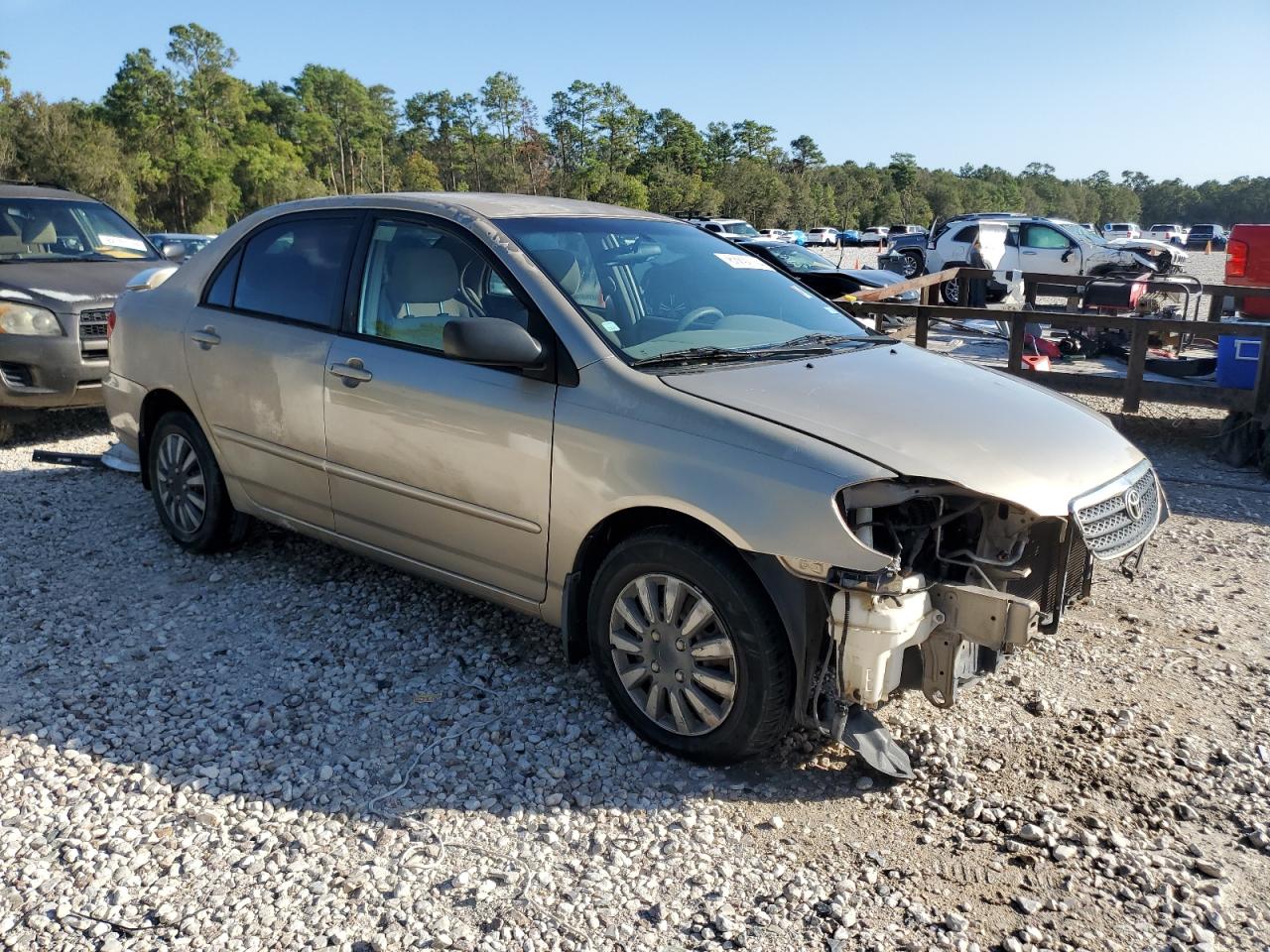 2005 Toyota Corolla VIN 1NXBR32EX5Z436956 Copart auction photo, front end / side damage thumbnail 4
