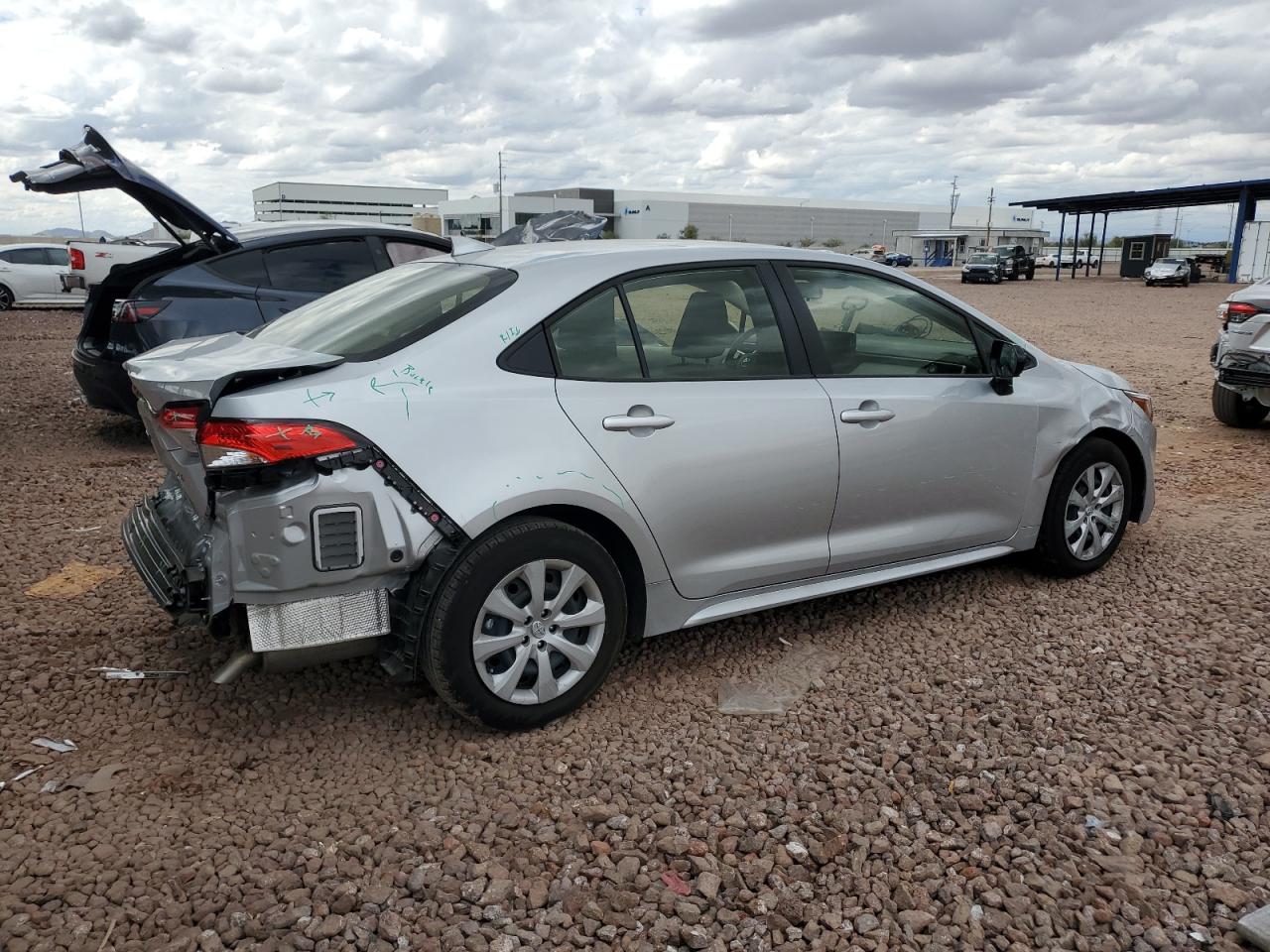 2024 Toyota Corolla VIN JTDB4MEE3R3018688 Copart auction photo, rear end damage thumbnail 3