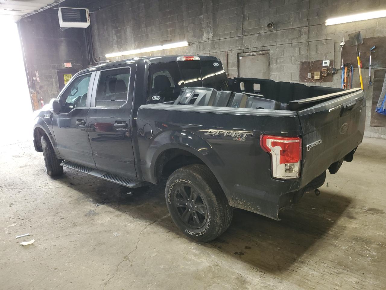 2015 Ford F-150 VIN 1FTEW1EF7FFB54122 Copart auction photo, rear end damage thumbnail 2