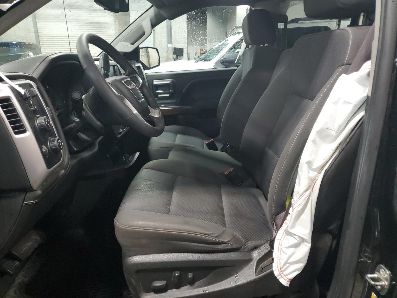 2017 GMC Sierra VIN 1GTV2MEC0HZ387182 Copart auction photo, front end / side damage thumbnail 7