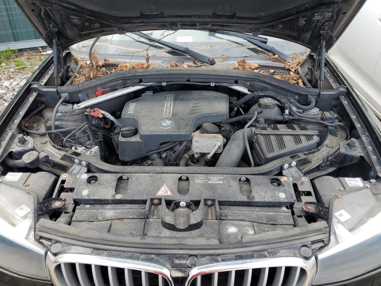 2015 BMW X3 VIN 5UXWX9C59F0D57513 Copart auction photo, side / rear end damage thumbnail 12