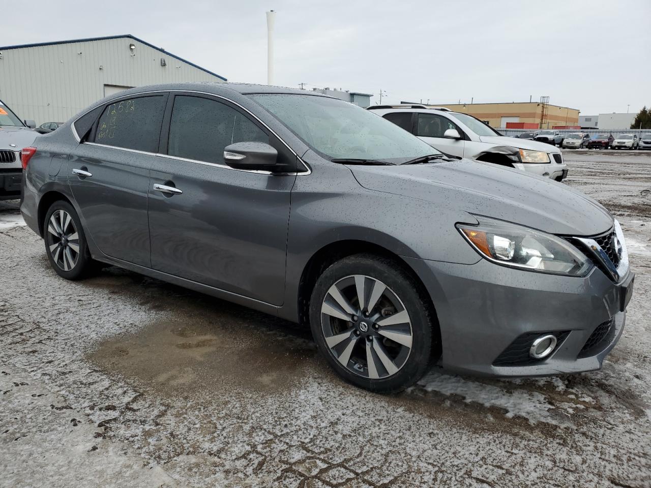 2016 Nissan Sentra VIN 3N1AB7AP8GL673668 Copart auction photo, side damage thumbnail 4