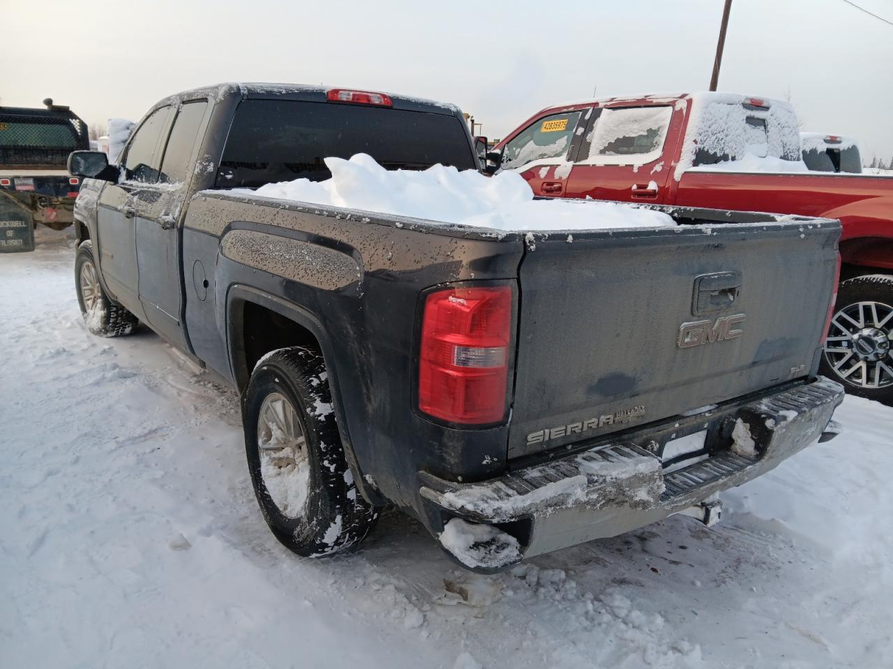 2015 GMC Sierra VIN 1GTV2UEC1FZ213151 Copart auction photo, front end damage thumbnail 2