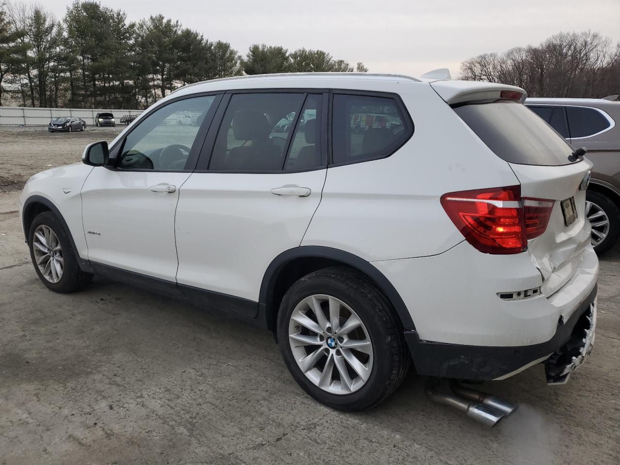 2016 BMW X3 VIN 5UXWX9C53G0D91805 Copart auction photo, rear end damage thumbnail 2