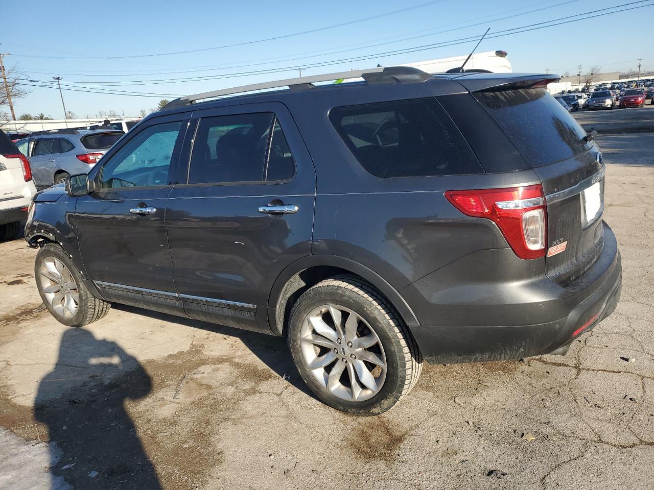 2015 Ford Explorer VIN 1FM5K8D87FGC37126 Copart auction photo, front end damage thumbnail 2