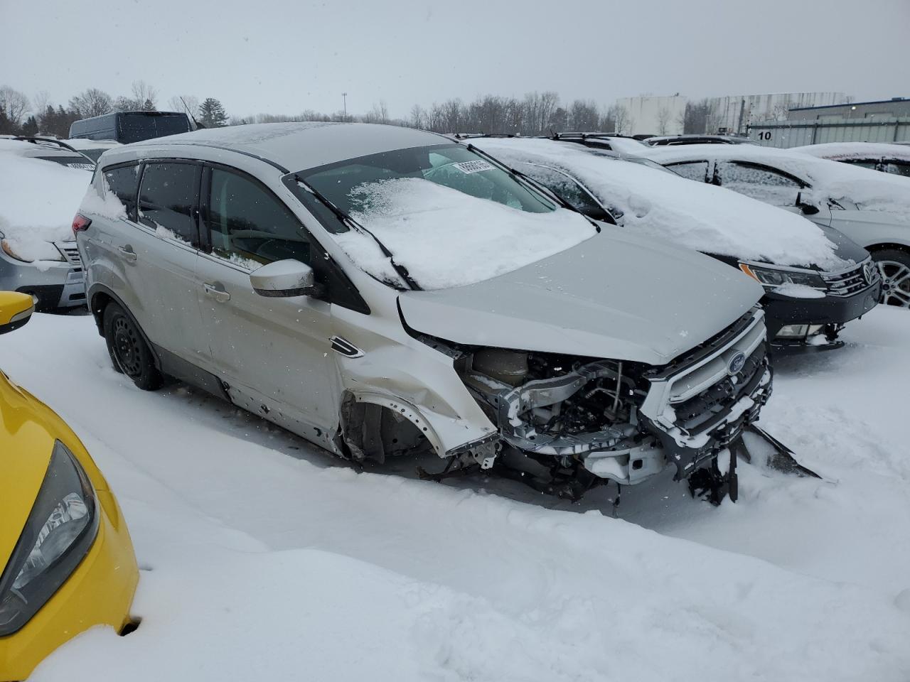 2019 Ford Escape VIN 1FMCU9GD7KUB54761 Copart auction photo, front end / undercarriage damage thumbnail 4