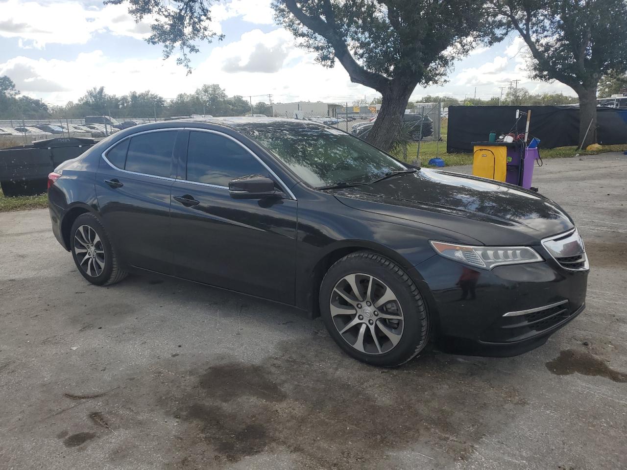2017 Acura TLX VIN 19UUB1F54HA003169 Copart auction photo, rear end damage thumbnail 4
