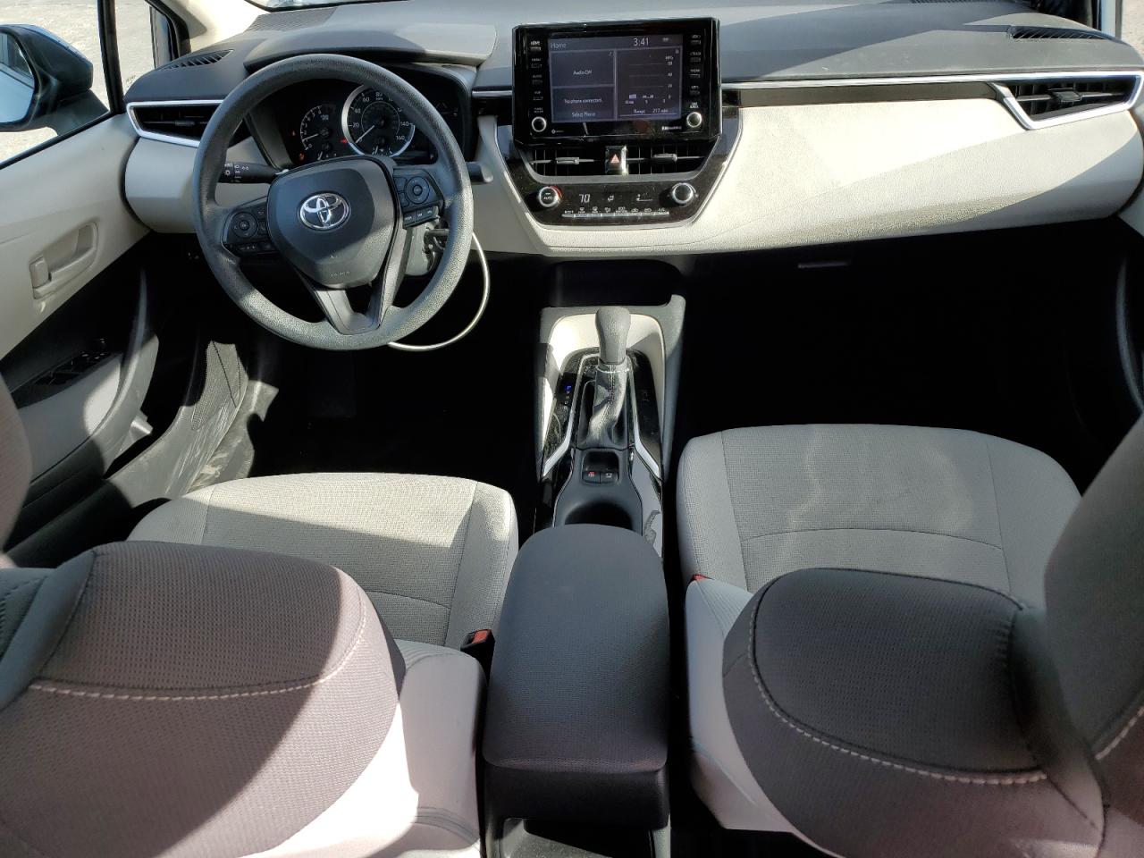 2022 Toyota Corolla VIN 5YFEPMAE7NP303616 Copart auction photo, rear end / front end damage thumbnail 8