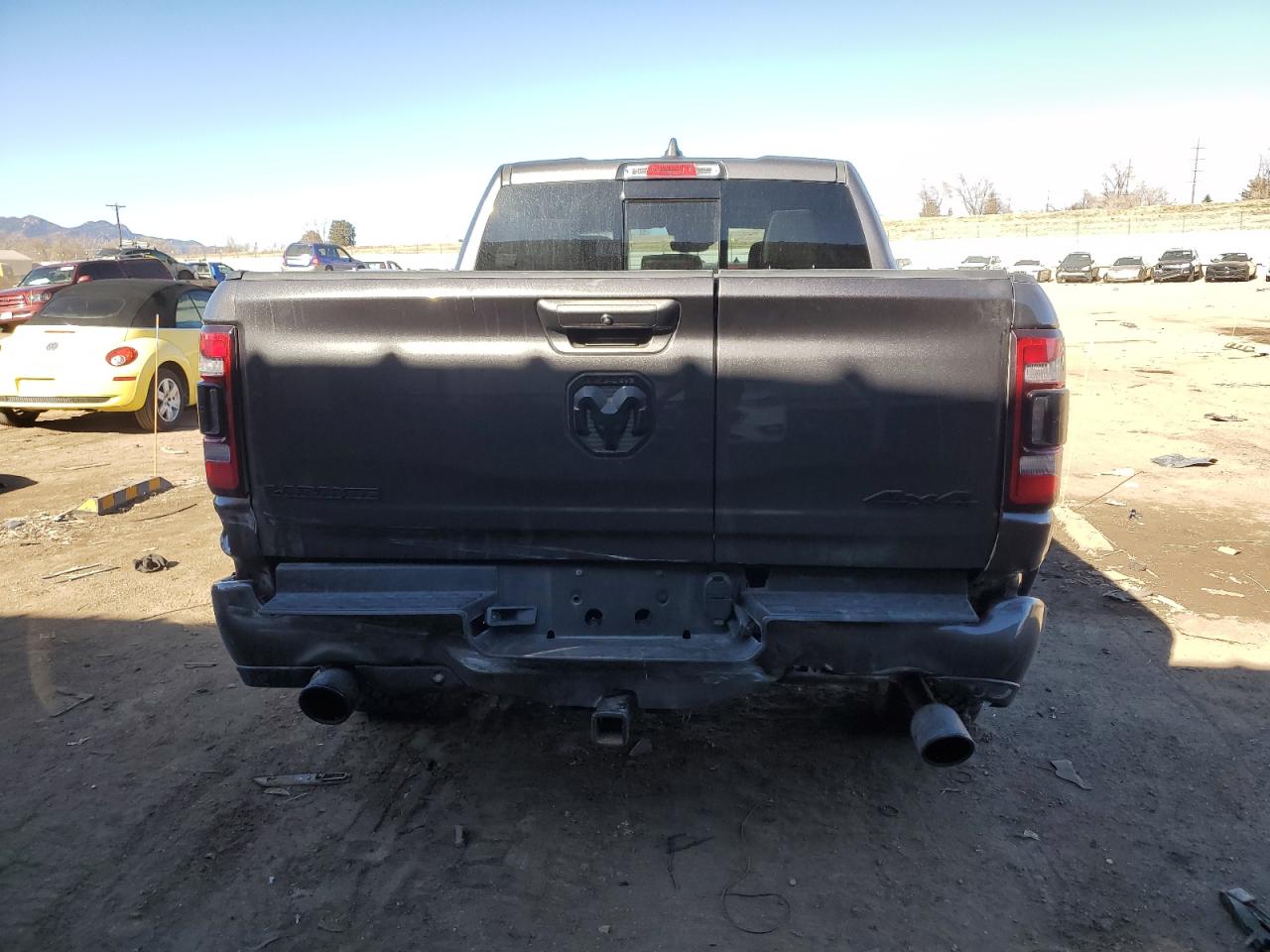 2021 RAM 1500 VIN 1C6SRFJT6MN510699 Copart auction photo, front end / rear end damage thumbnail 6