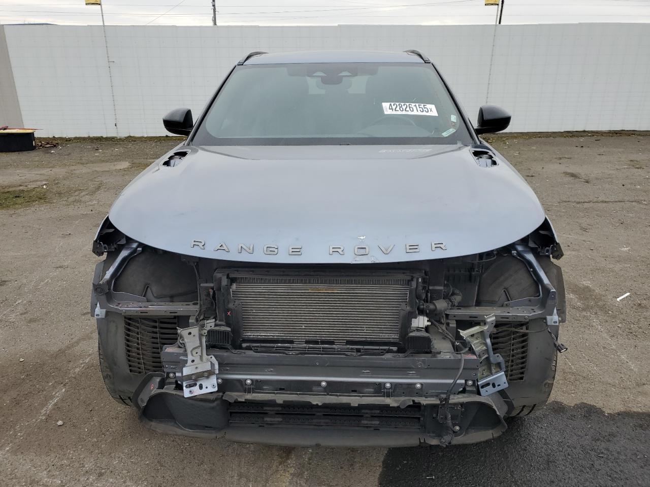 2022 Land Rover Range Rover VIN SALYT2EX2NA333421 Copart auction photo, front end damage thumbnail 5