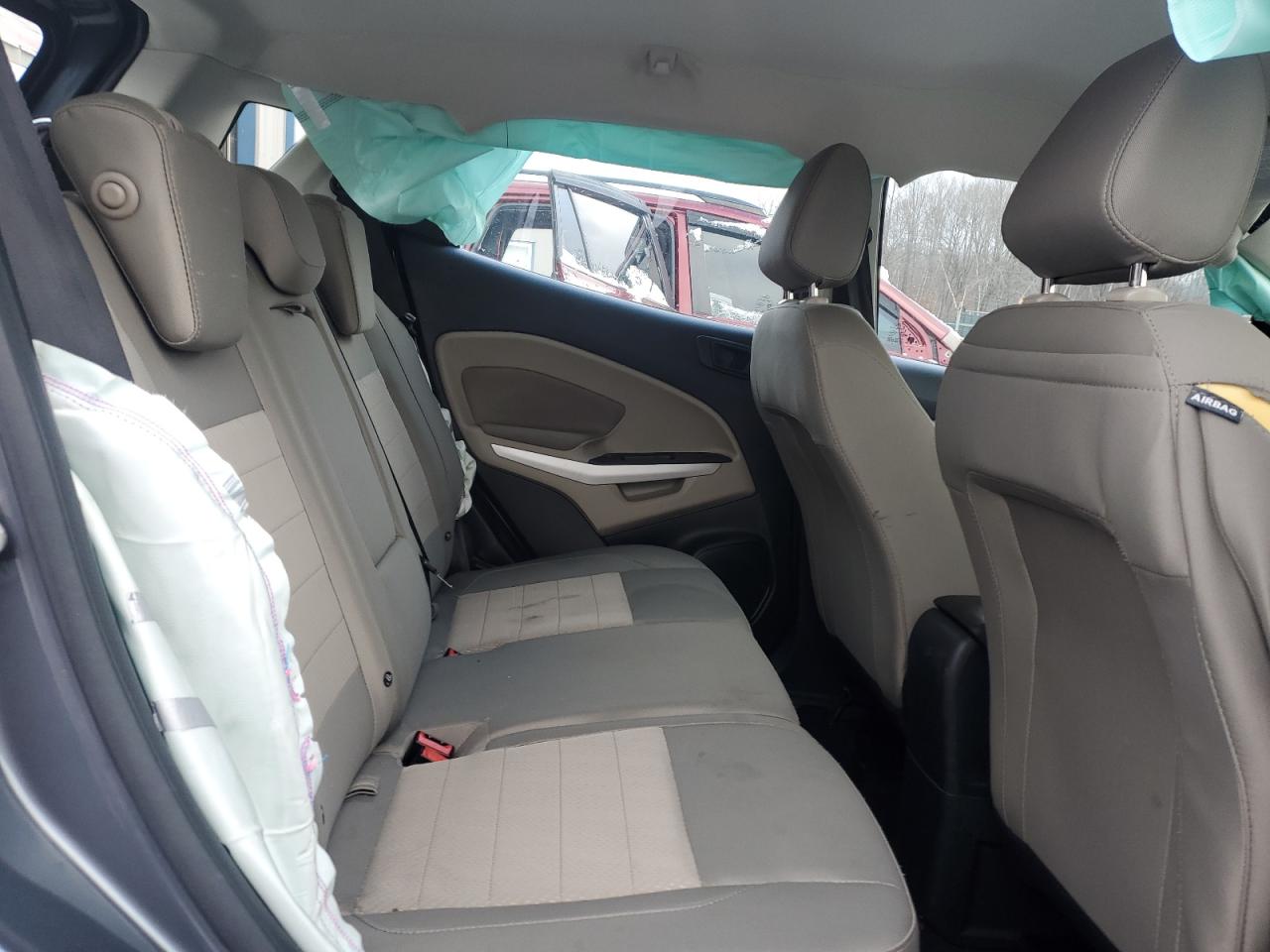 2021 Ford EcoSport VIN MAJ3S2FE7MC418183 Copart auction photo, side / rear end damage thumbnail 11