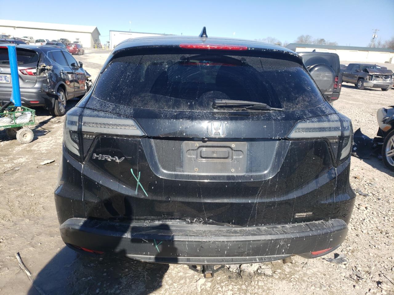 2017 Honda HR-V VIN 3CZRU5G5XHM723643 Copart auction photo, rear end damage thumbnail 6