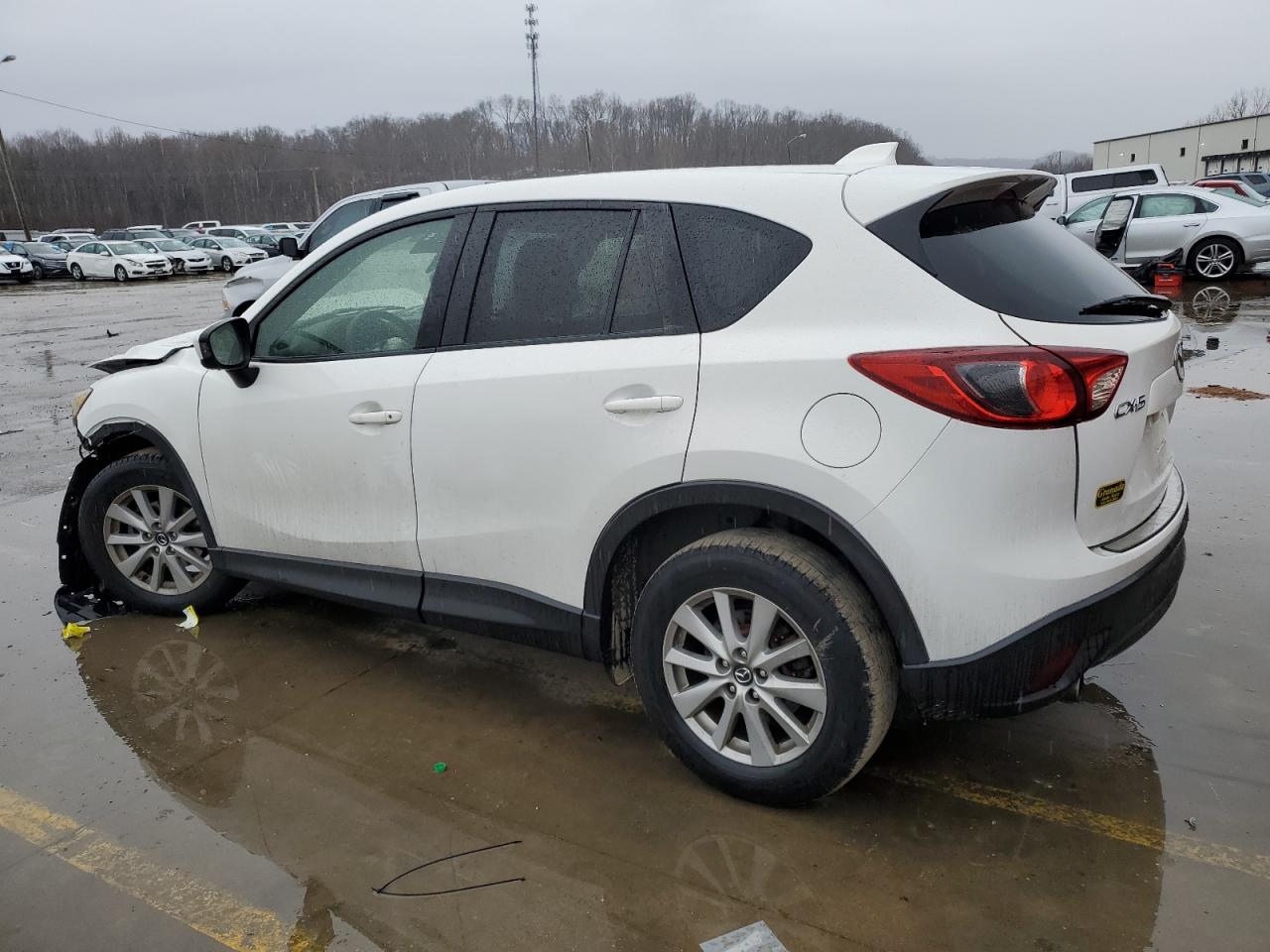 2014 Mazda CX-5 VIN JM3KE2CY0E0425921 Copart auction photo, front end damage thumbnail 2