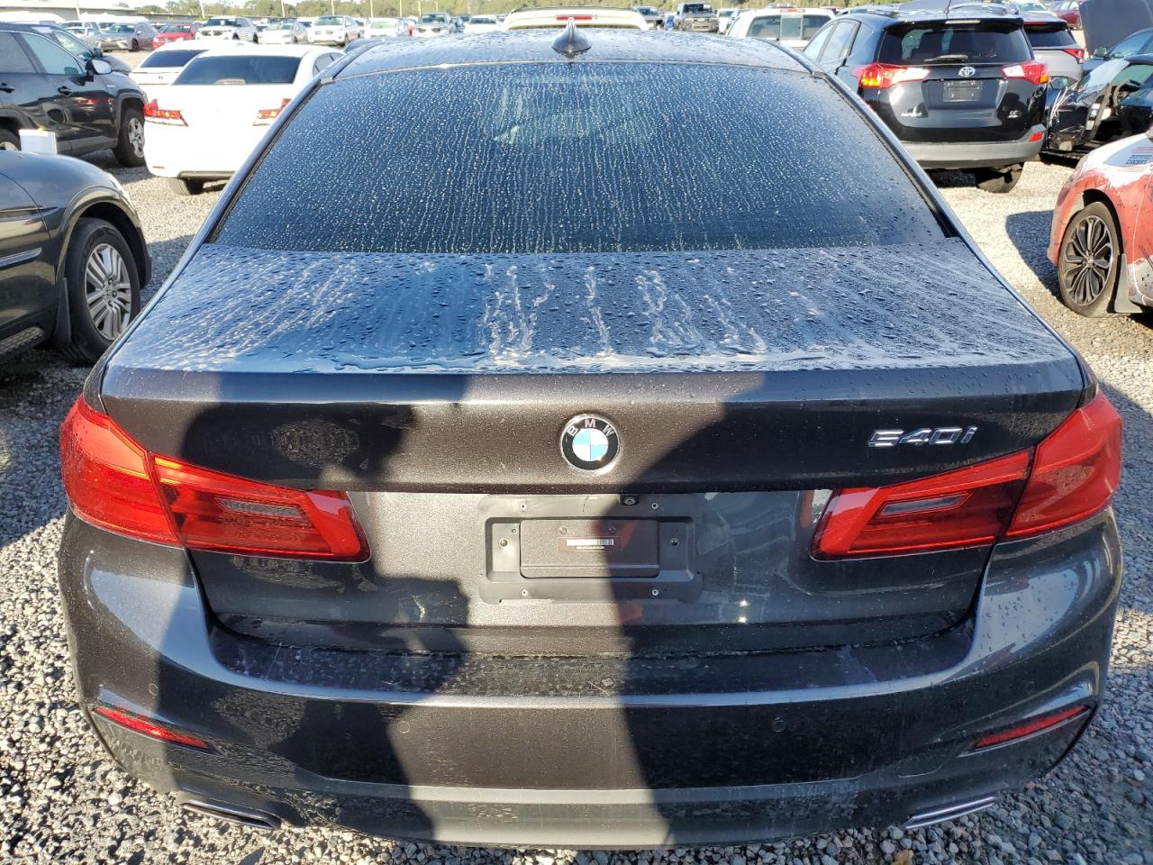 2018 BMW 5er VIN WBAJE5C50JWA93384 Copart auction photo, water/flood damage thumbnail 6