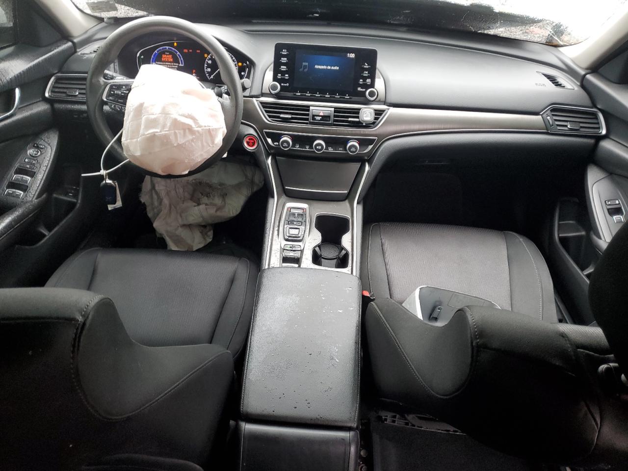 2019 Honda Accord VIN 1HGCV3F19KA011027 Copart auction photo, front end damage thumbnail 8