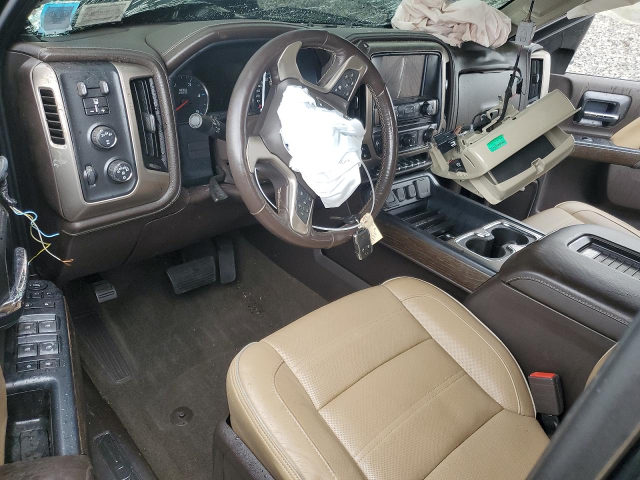 2018 GMC Sierra VIN 1GT12UEY8JF208789 Copart auction photo, all over damage thumbnail 8