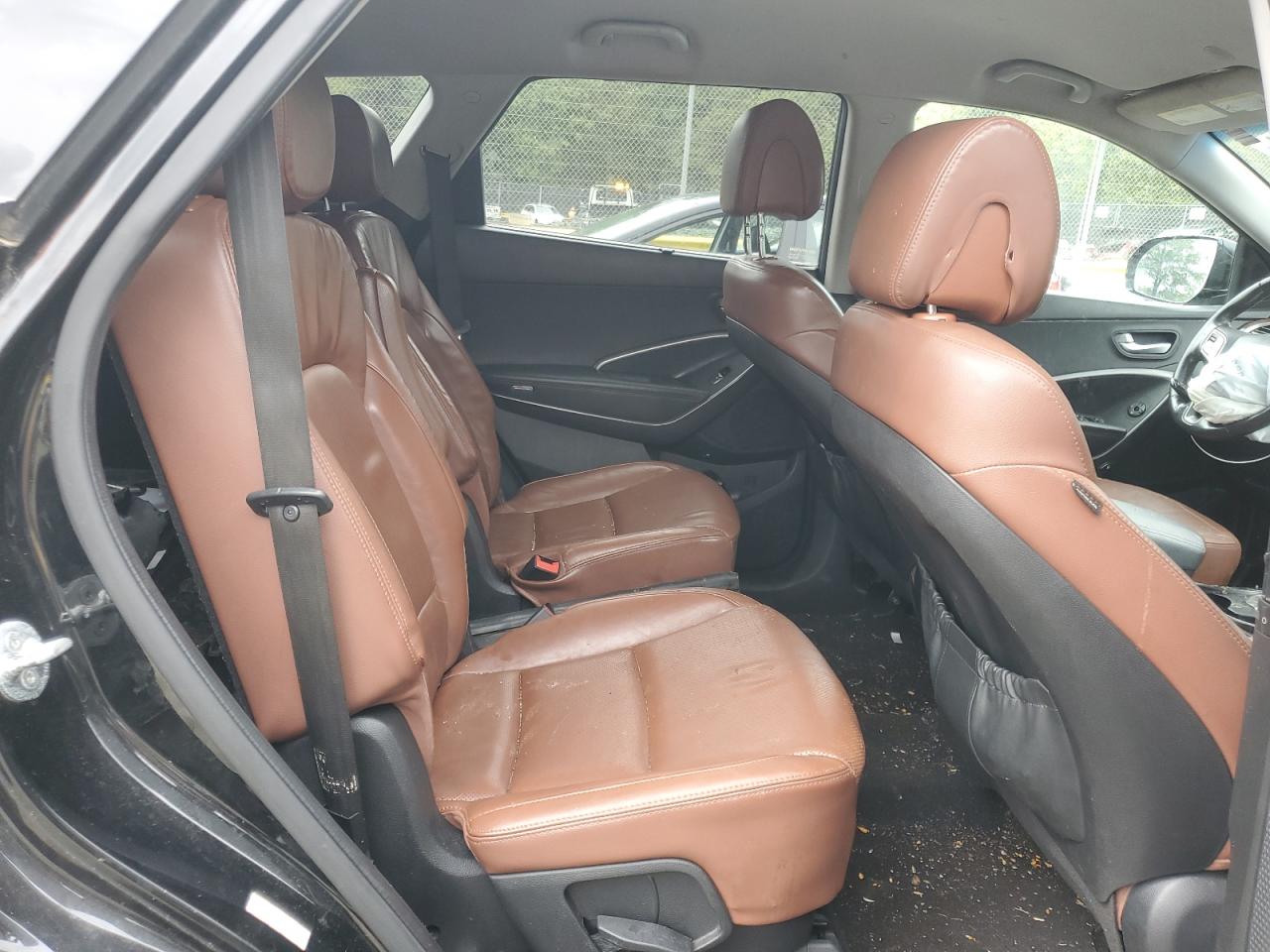 2015 Hyundai Santa Fe VIN KM8SN4HF3FU095077 Copart auction photo, front end damage thumbnail 11