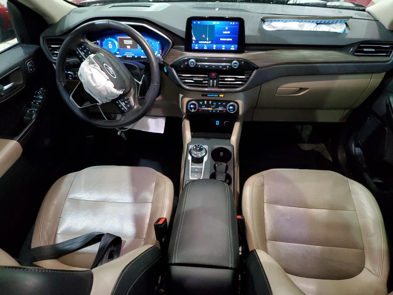 2020 Ford Escape VIN 1FMCU9J97LUA73068 Copart auction photo, front end damage thumbnail 8