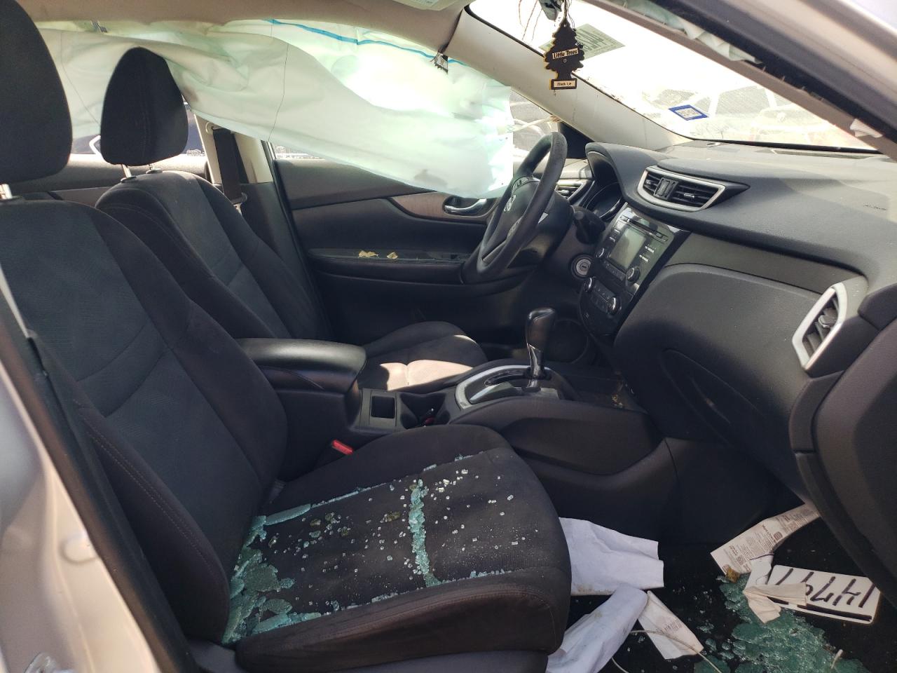2016 Nissan Rogue VIN JN8AT2MT7GW003338 Copart auction photo, biohazard/chemical / all over damage thumbnail 7