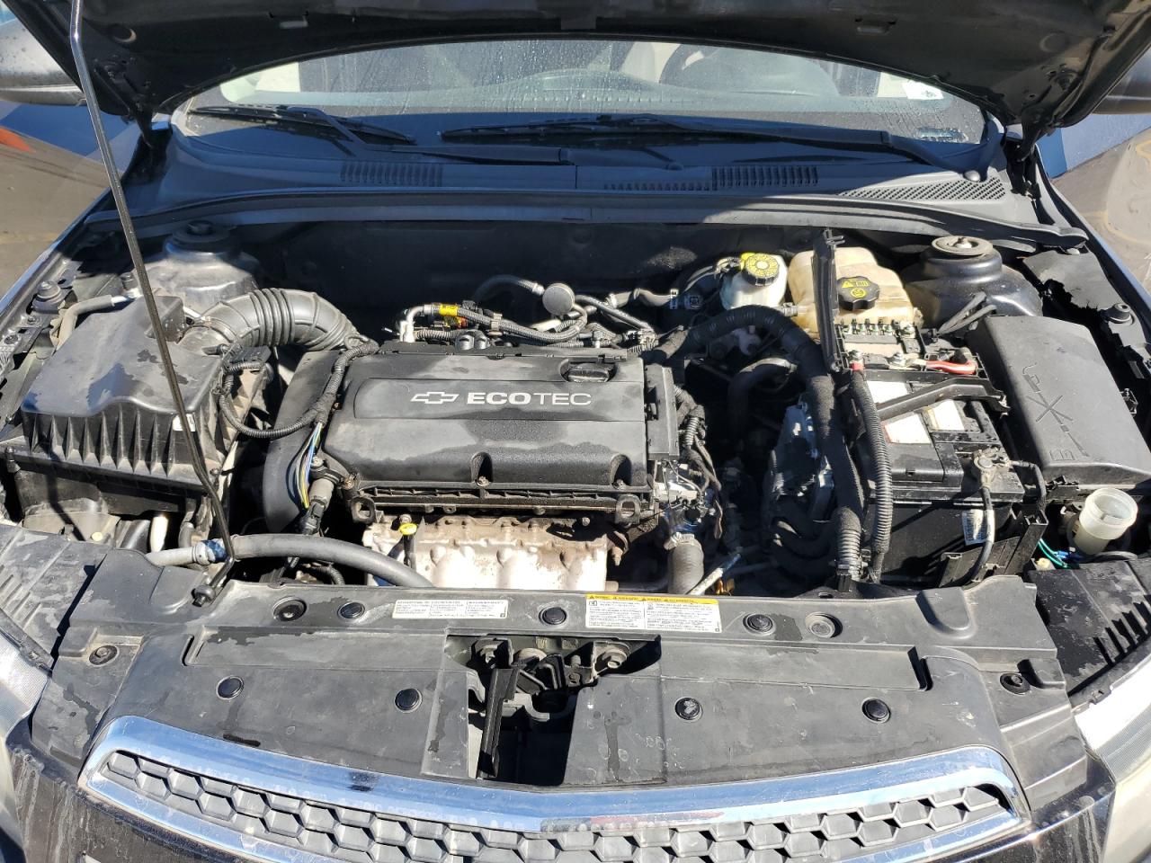 2013 Chevrolet Cruze VIN 1G1PA5SH6D7228019 Copart auction photo, front end / side damage thumbnail 11