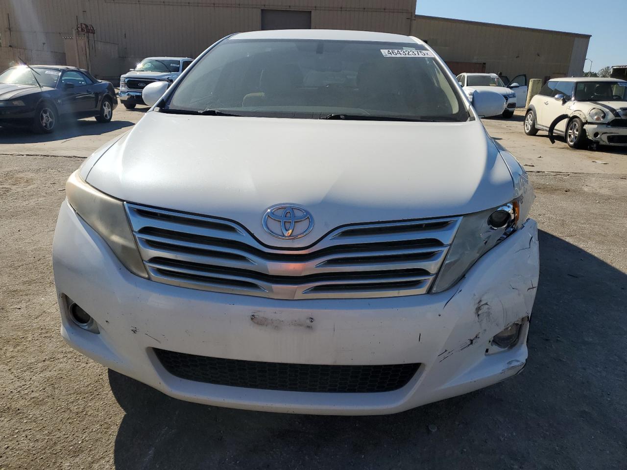 2011 Toyota Venza VIN 4T3ZK3BB0BU035640 Copart auction photo, front end damage thumbnail 5