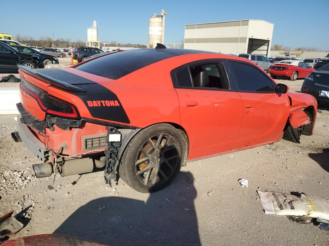 2017 Dodge Charger VIN 2C3CDXCT8HH508423 Copart auction photo, undercarriage / rear end damage thumbnail 3