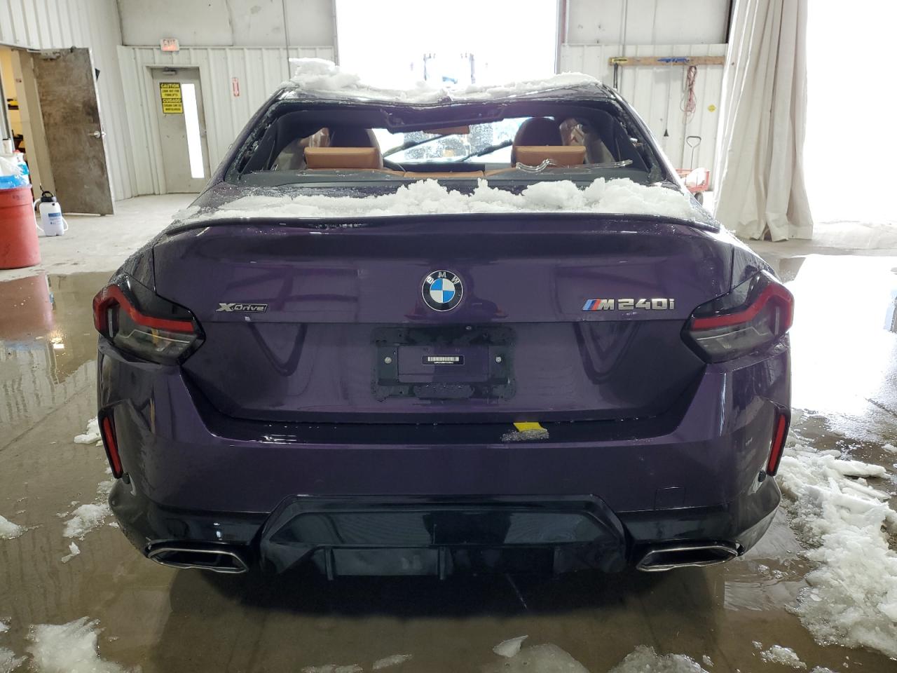 2023 BMW M2 VIN 3MW53CM0XP8D09545 Copart auction photo, rollover damage thumbnail 6