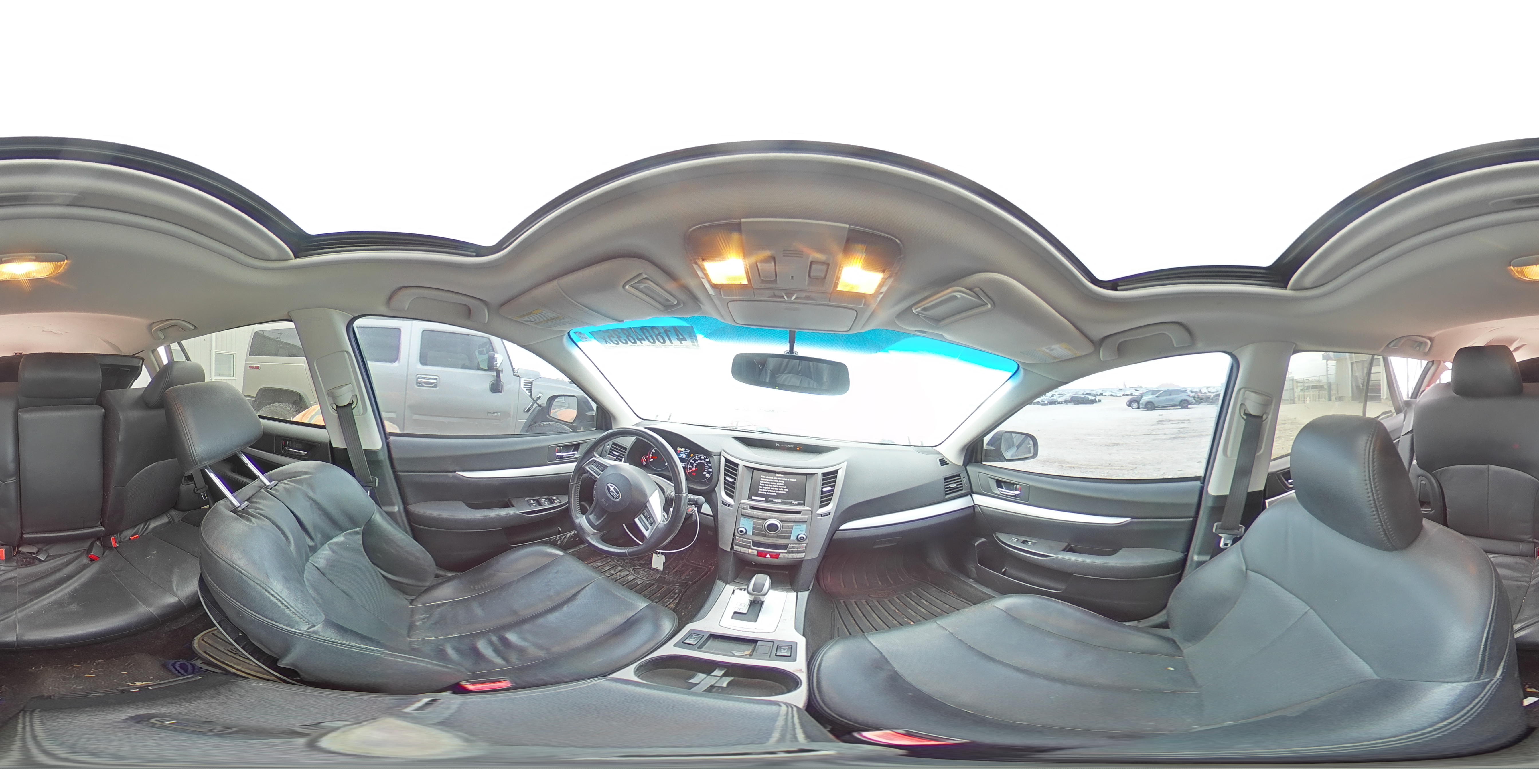 2014 Subaru Outback VIN 4S4BRDMC0E2316791 Copart auction photo, all over / hail damage thumbnail 14