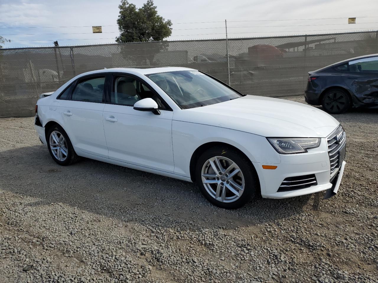 2017 Audi A4 VIN WAUGNAF40HN042681 Copart auction photo, rear end damage thumbnail 4