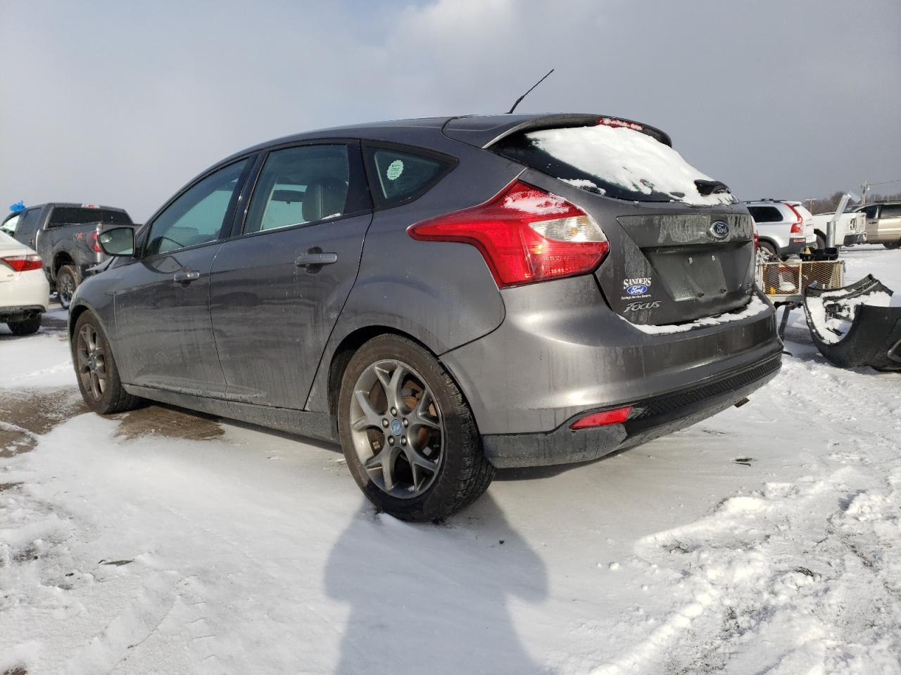 2014 Ford Focus VIN 1FADP3K28EL151032 Copart auction photo, front end damage thumbnail 2